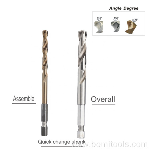 HSS Customized Jobber Length Hex Shank Drill Bit